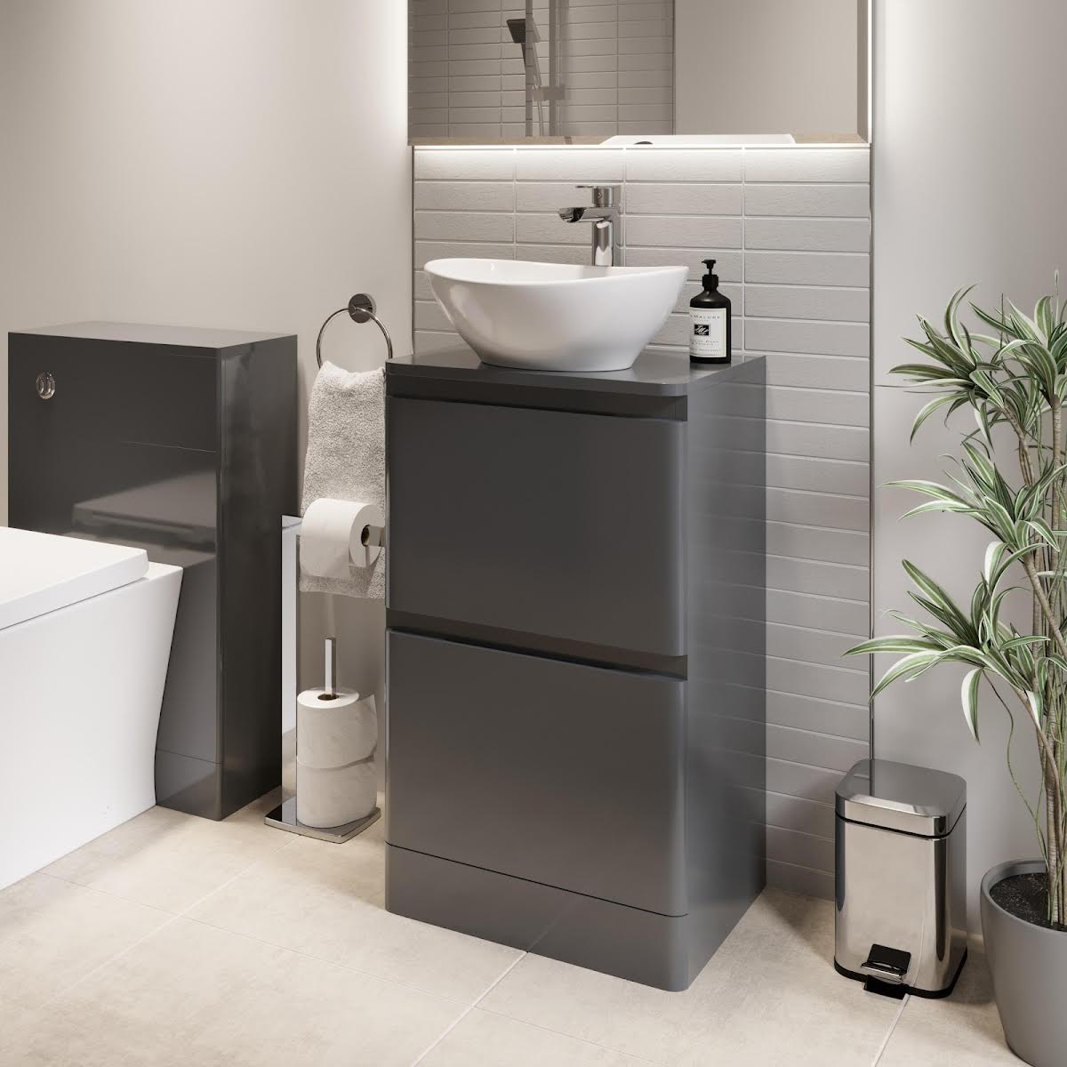 regis-forma-500mm-grey-gloss-free-standing-countertop-vanity-unit-roubaix-white-basin