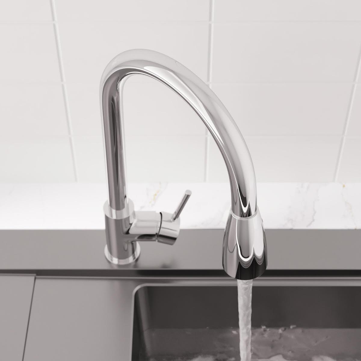 sauber-baden-pull-out-kitchen-tap-single-lever-chrome