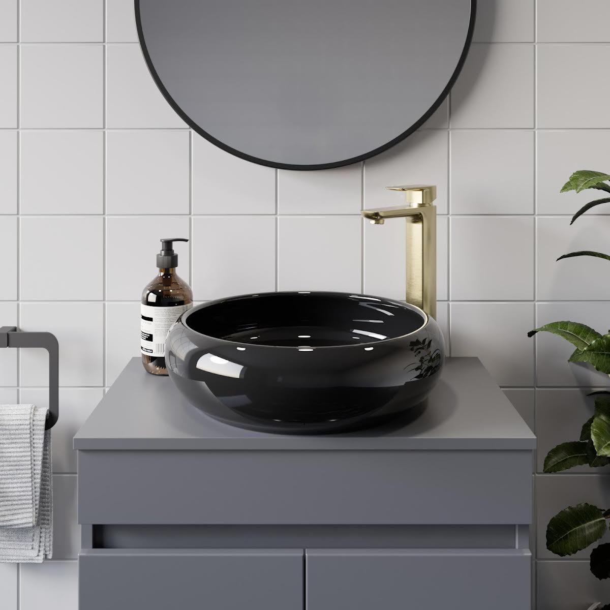 affine-round-countertop-basin-gloss-black-420-x-420mm