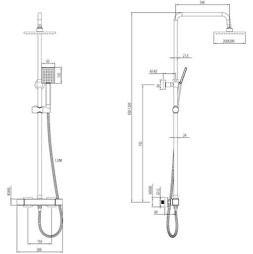 gainsborough-gdsp-thermostatic-cool-touch-bar-mixer-shower-with-adjustable-drencher-heads-square