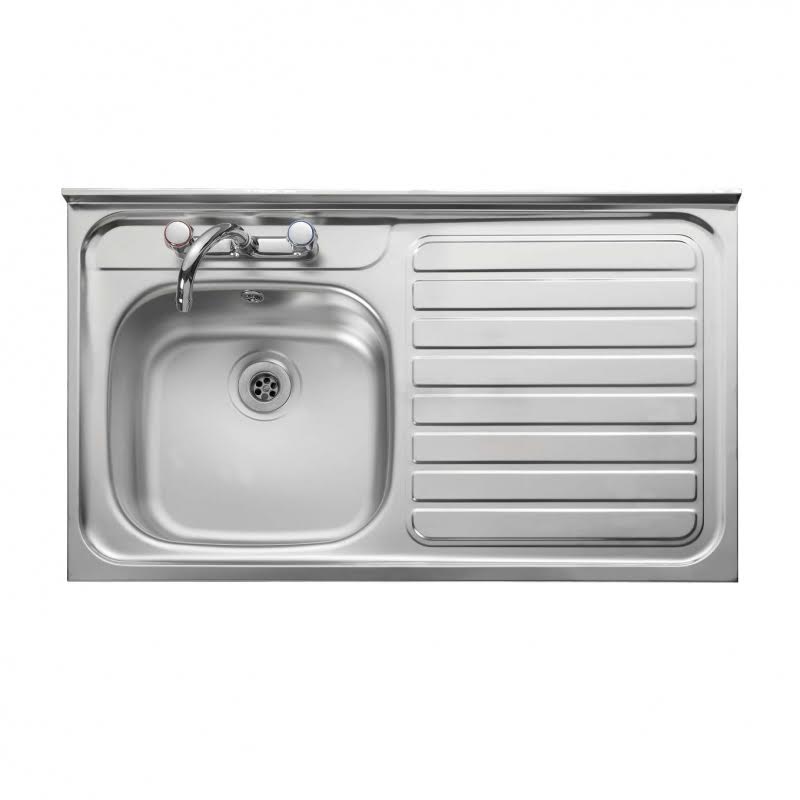 leisure-contract-1000x600-10-bowl-rhd-stainless-steel-satin-sit-on-sink-square-inc-waste