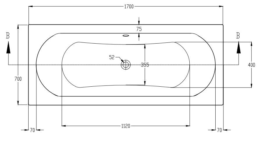 ceramica-double-ended-curved-bath-1700-x-700mm