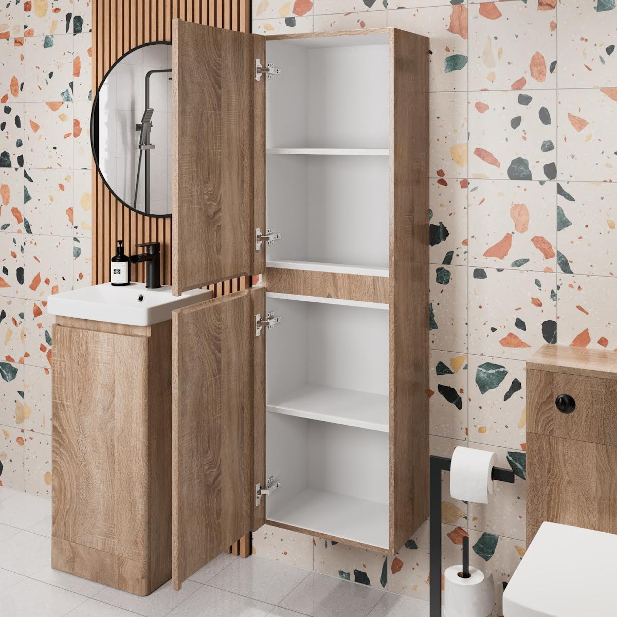 regis-forma-wood-wall-hung-tall-bathroom-cabinet-1400-x-400mm