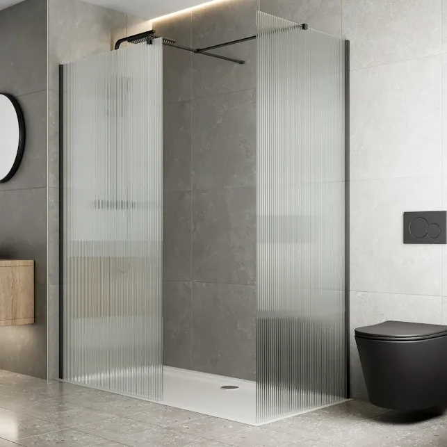 diamond-fluted-wet-room-shower-screen-1000-x-800mm-8mm-black