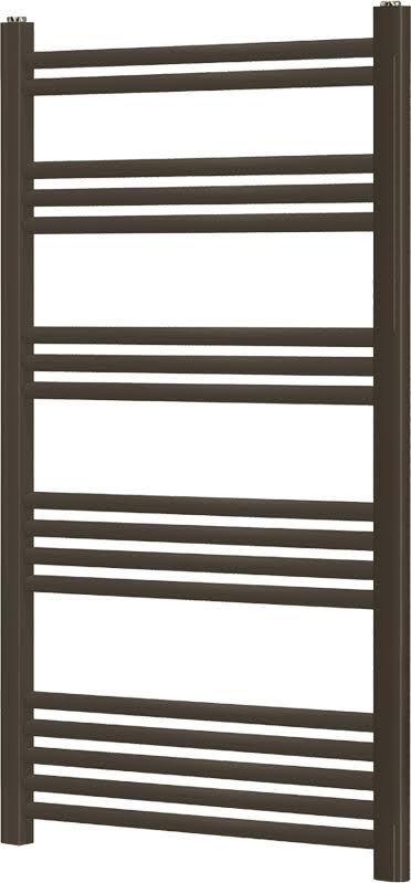 Duratherm Heated Towel Rail Anthracite 1200 x 600mm Flat